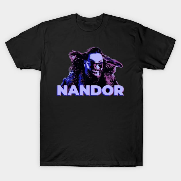 Nandor Purple T-Shirt by Suarezmess